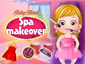 Baby hazel spa makeover